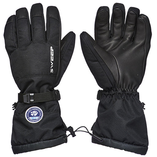 SWEEP MEN'S ARCTIC EXPEDITION GLOVES Black Men's Large - Driven Powersports
