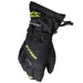 SWEEP YOUTH MISSION GLOVES Black/Yellow Youth Youth Large - Driven Powersports