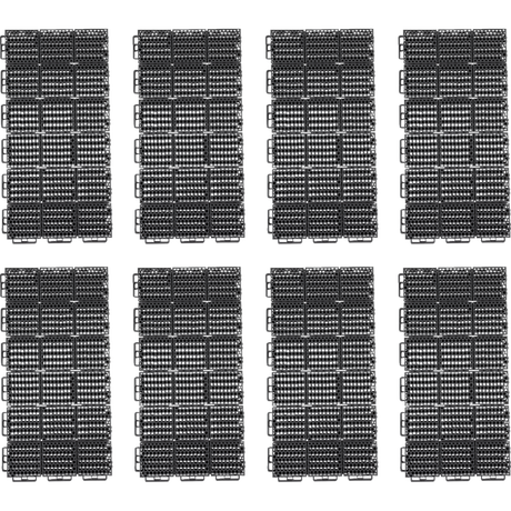 CALIBER FLOORING PROTECH QTY8 Gray Front - Driven Powersports