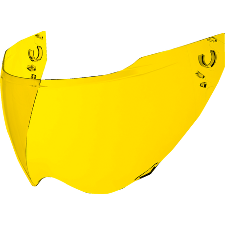 ICON SHIELD DOMAIN Yellow Front - Driven Powersports