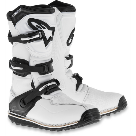ALPINESTARS BOOT TECH T White/Black 3/4 Front - Driven Powersports