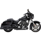 COBRA MUFFLER NH 4" FLH Black Steel Right Side - Driven Powersports