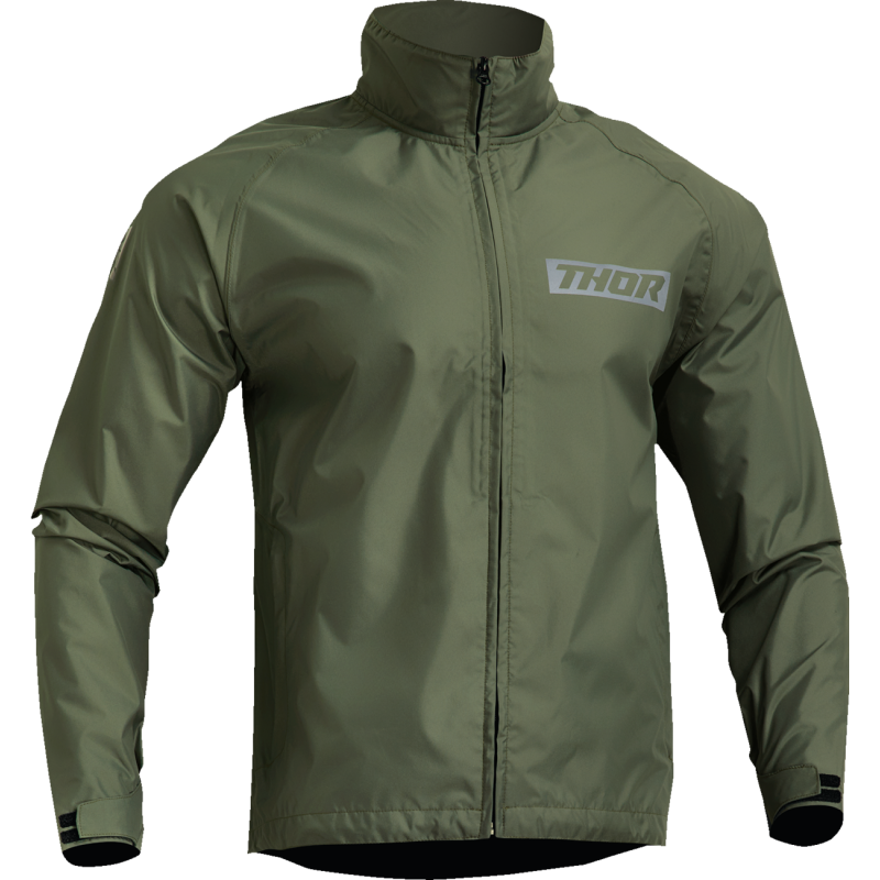 THOR JACKET PACK Army Green Front - Driven Powersports