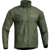 THOR JACKET PACK Army Green Front - Driven Powersports