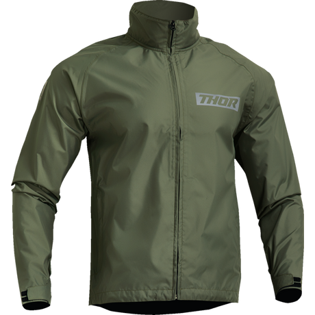 THOR JACKET PACK Army Green Front - Driven Powersports