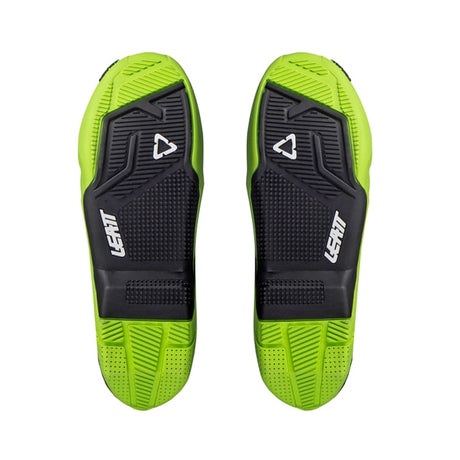 Leatt 4.5/5.5 Boot Sole 12/13 Lime/Black - Driven Powersports