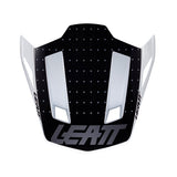 Leatt Moto 8.5 Visor Black/White - Driven Powersports