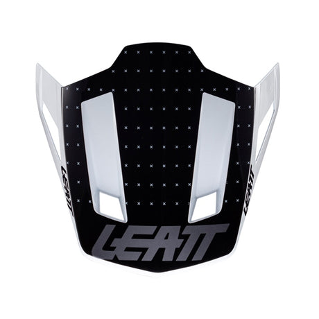 Leatt Moto 8.5 Visor Black/White - Driven Powersports