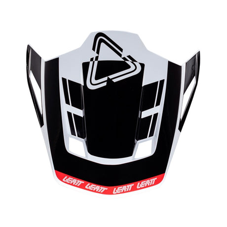 Leatt Moto 7.5 Visor Black/White - Driven Powersports