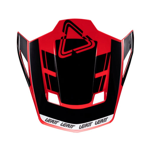 LEATT VISOR MOTO 7.5 V24 Red - Driven Powersports