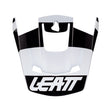 Leatt Moto 3.5 Visor - V24 Black/White SM-2XL - Driven Powersports