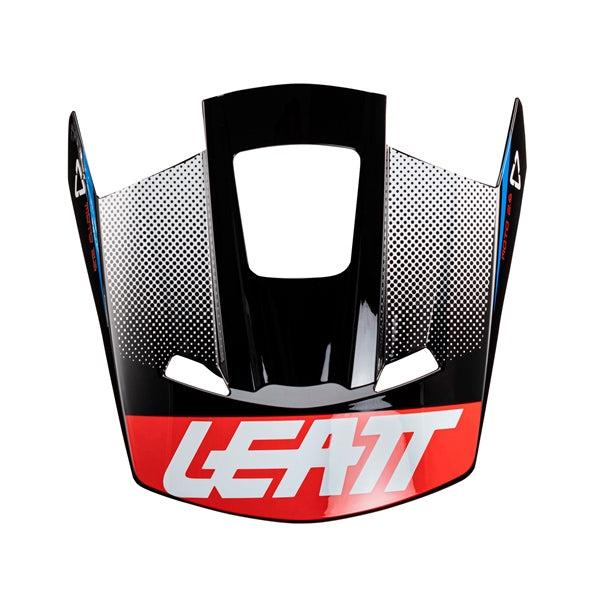 Leatt Moto 2.5 Visor Black/White SM-2XL - Driven Powersports