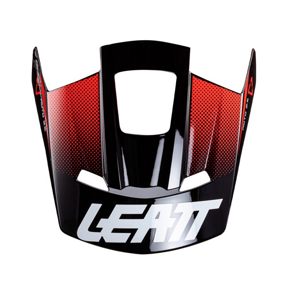 LEATT VISOR MOTO 2.5 V24 Red SM-2XL - Driven Powersports