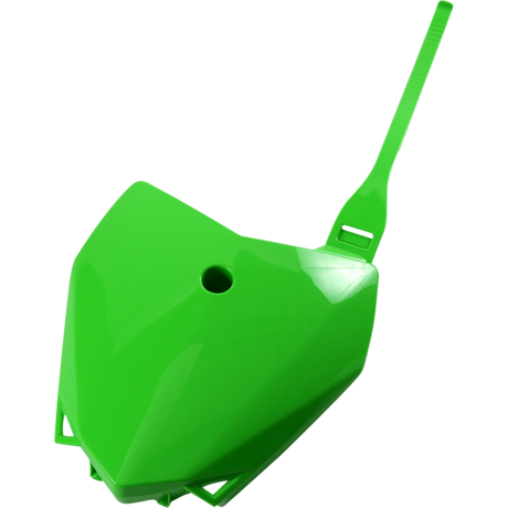 ACERBIS Front # Plate- KLX110/110L:10-22 Green Front - Driven Powersports