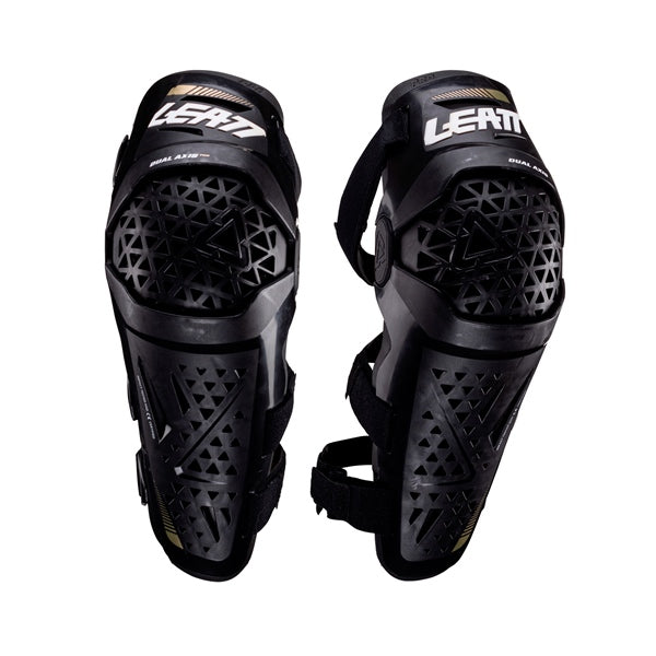 Leatt Dual Axis Pro Knee & Shin Guard Black 2XL - Driven Powersports