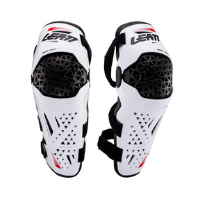 Leatt Dual Axis Pro Knee & Shin Guard White SM-MD - Driven Powersports