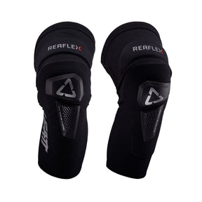 Leatt Reaflex Hybrid Pro Knee Guard Black SM - Driven Powersports