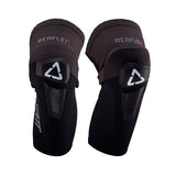 Leatt Reaflex Hybrid Knee Guard Black LG - Driven Powersports