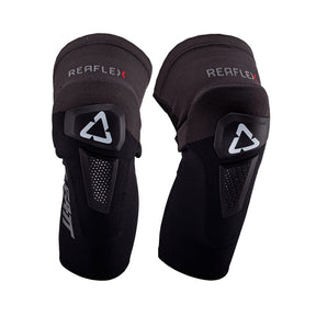Leatt Reaflex Hybrid Knee Guard Black LG - Driven Powersports