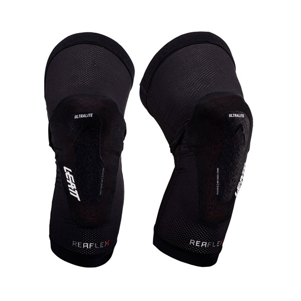 Leatt Reaflex Ultralite Knee Guard Black SM - Driven Powersports