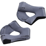 ICON CHEEKPAD AFLT H-DRY Gray Front - Driven Powersports