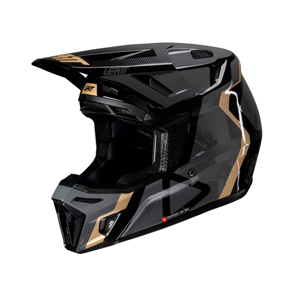 Leatt 8.5 Off-Road Helmet Kit V25 Black 2XL - Driven Powersports