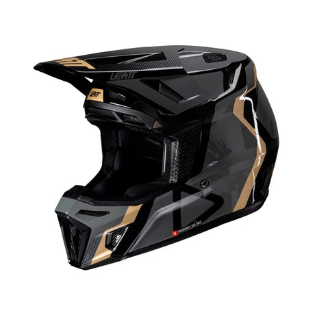 Leatt 8.5 Off-Road Helmet Kit V25 Black 2XL - Driven Powersports