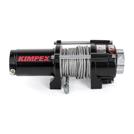 KIMPEX WINCH IP 67 2500 ONLY STEEL CABLE (458209) - Driven Powersports