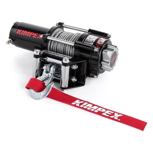 KIMPEX WINCH IP 67 2500 STEEL CABLE W/ACCESS (EWP2500) - Driven Powersports