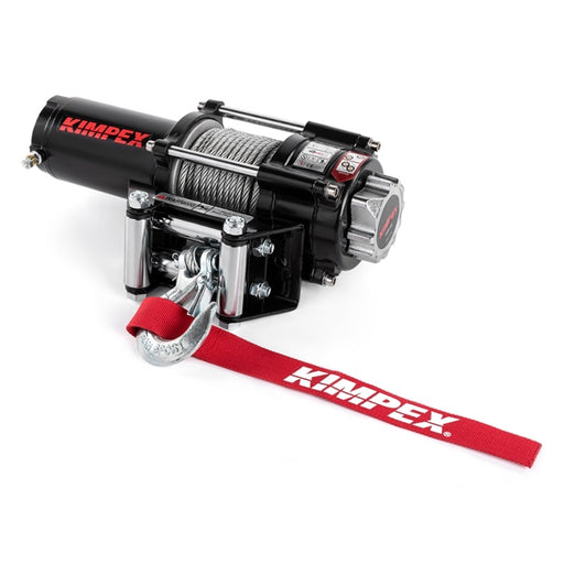 KIMPEX WINCH IP 67 3500 STEEL CABLE W/ACCESS (458211) - Driven Powersports