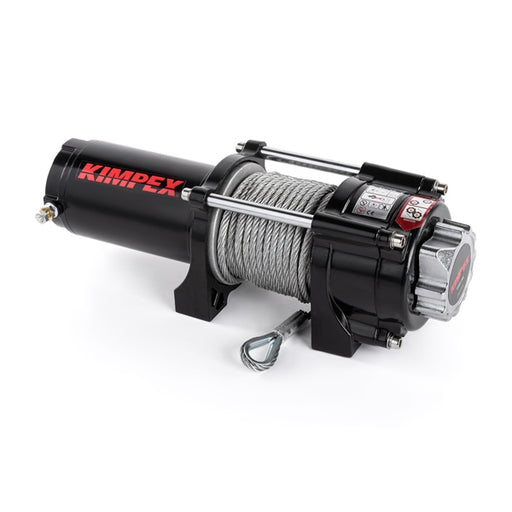 KIMPEX WINCH IP 67 3500 ONLY STEEL CABLE (458252) - Driven Powersports