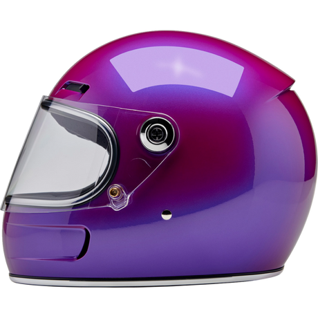 BILTWELL HELMET GRINGO SV Grape Left Side - Driven Powersports