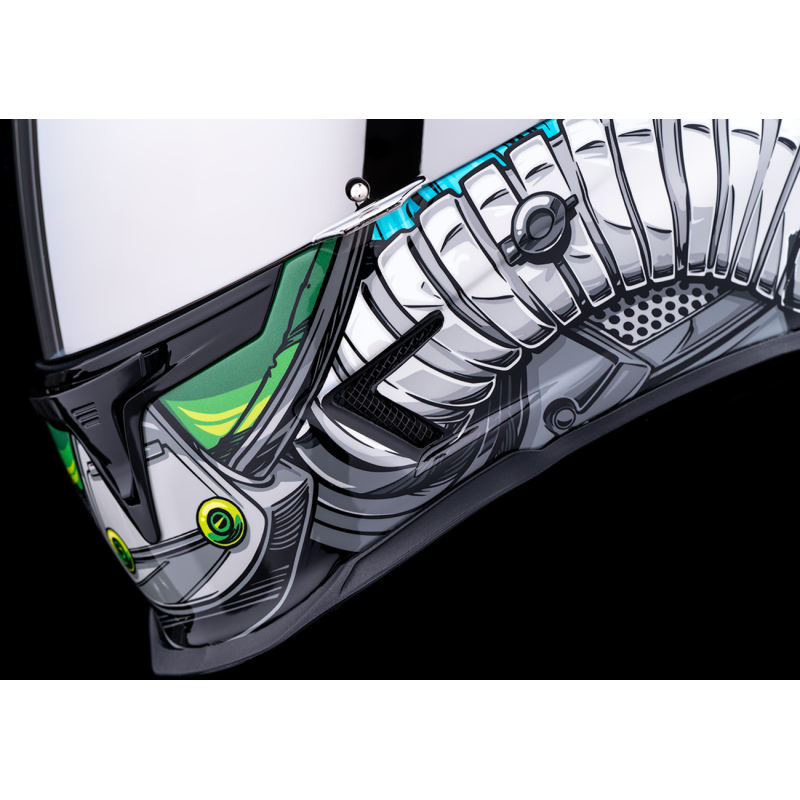 ICON HLMT AFP OUTBREAK Blue Back - Driven Powersports