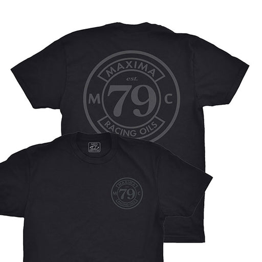 MAXIMA RACING OILS Maxima Men's 79 MC T-Shirt Black Men's 2XL - Driven Powersports