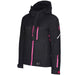SWEEP WOMEN'S RECON INSULATED JACKET Black/Pink Women's Large - Driven Powersports