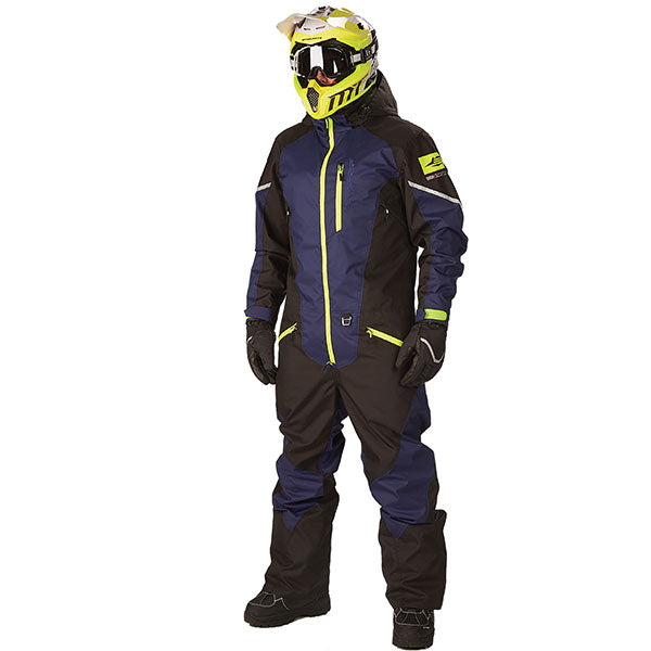 SWEEP MEN'S ASTRAL INSULATED MONOSUIT Black/Grey Men's Small - Driven Powersports
