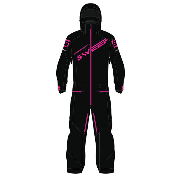 SWEEP YOUTH RAZOR INSULATED MONOSUIT Black/Pink Youth Youth 4 - Driven Powersports