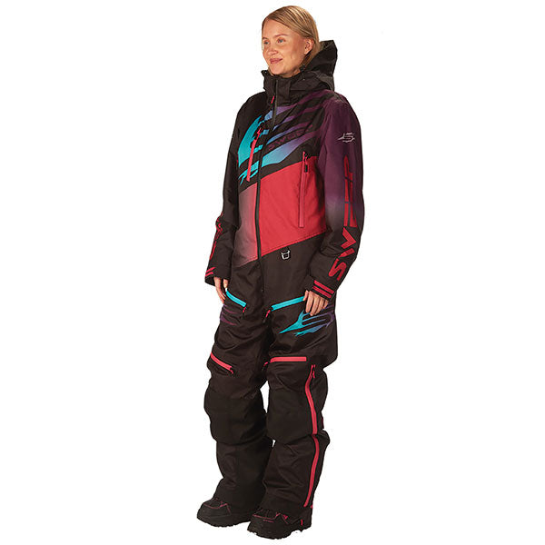 SWEEP WOMEN'S ICON INSULATED MONOSUIT Black/Pink Women's XS - Driven Powersports