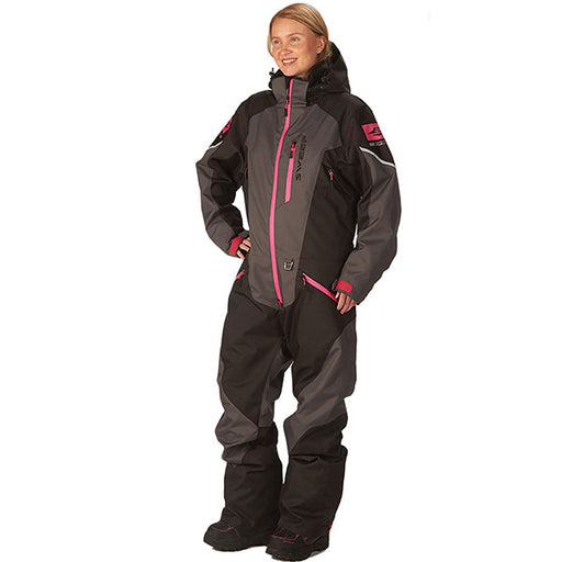 SWEEP WOMEN'S ASTRAL INSULATED MONOSUIT Black/Grey Women's XS - Driven Powersports