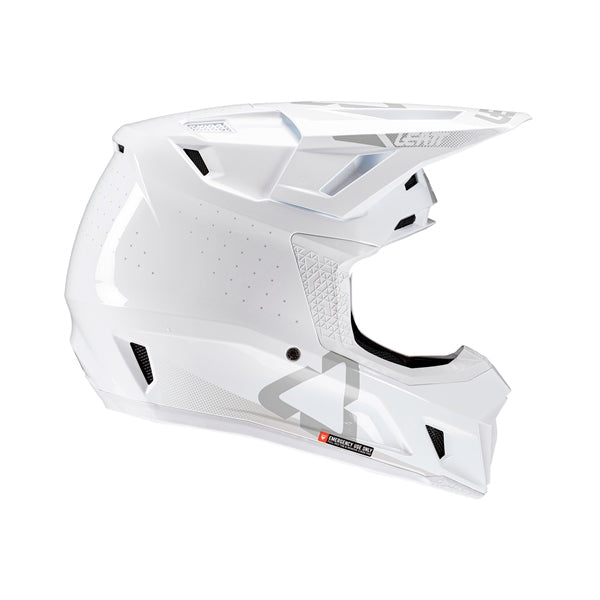 Leatt 7.5 Off-Road Helmet Kit V25 - White S White SM - Driven Powersports
