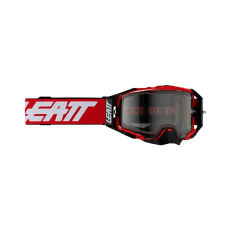 Leatt Velocity 6.5 Goggle Red/Clear - Driven Powersports