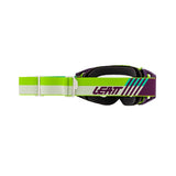 Leatt Velocity 5.5 Cryztal Goggle Lime/Purple - Driven Powersports