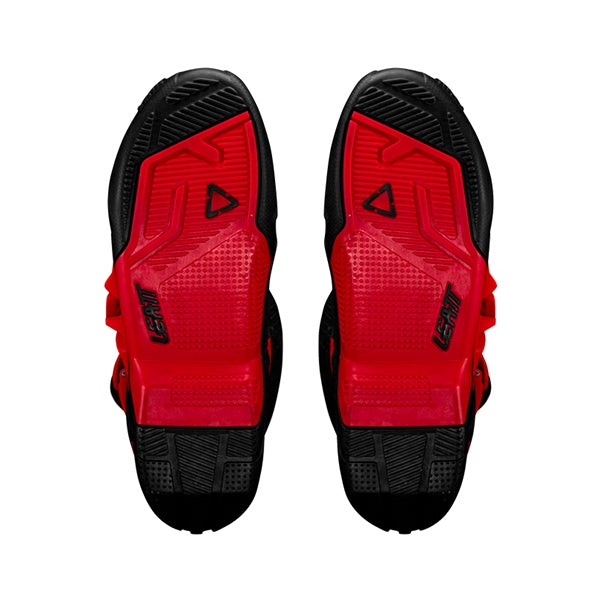 Leatt 4.5/5.5 Boot Sole 12/13 Black/Red - Driven Powersports