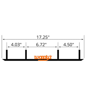 WOODY'S CARBIDE RUNNER 4"X60D TRAIL C/A PRO (ECA3-5000) - Driven Powersports