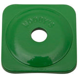 WOODY'S SQUARE GRAND DIGGER BACKER PLATES Green 48 Package 5/16" - Driven Powersports