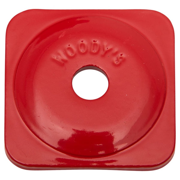 WOODY'S SQUARE GRAND DIGGER BACKER PLATES Red 48 Package 5/16" - Driven Powersports
