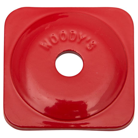 WOODY'S SQUARE GRAND DIGGER BACKER PLATES Red 48 Package 5/16" - Driven Powersports