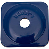 WOODY'S SQUARE GRAND DIGGER BACKER PLATES Blue 48 Package 5/16" - Driven Powersports