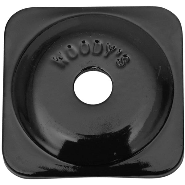 WOODY'S SQUARE GRAND DIGGER BACKER PLATES Black 48 Package 5/16" - Driven Powersports