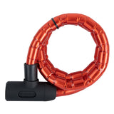 Oxford Barrier Armoured Cable Lock Red - Driven Powersports